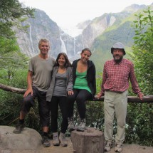 Alfred and Tommy with Ruet and Tal from Israel